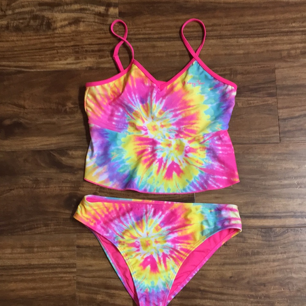 Hang Ten Tie-dye Tankini